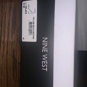 Nine West Snake Skin Heel